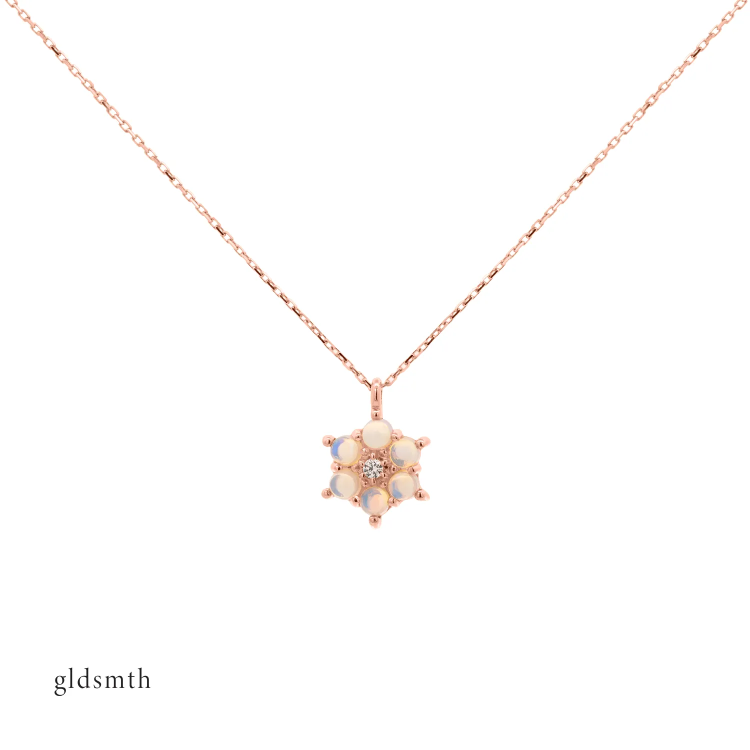 10k Rose Gold Fiorella Necklace