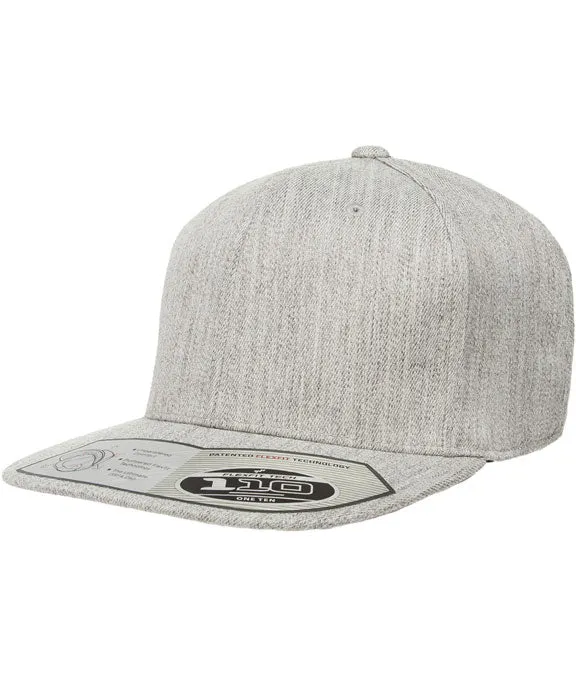 110F - Flexfit Adult Wool Blend Snapback Cap