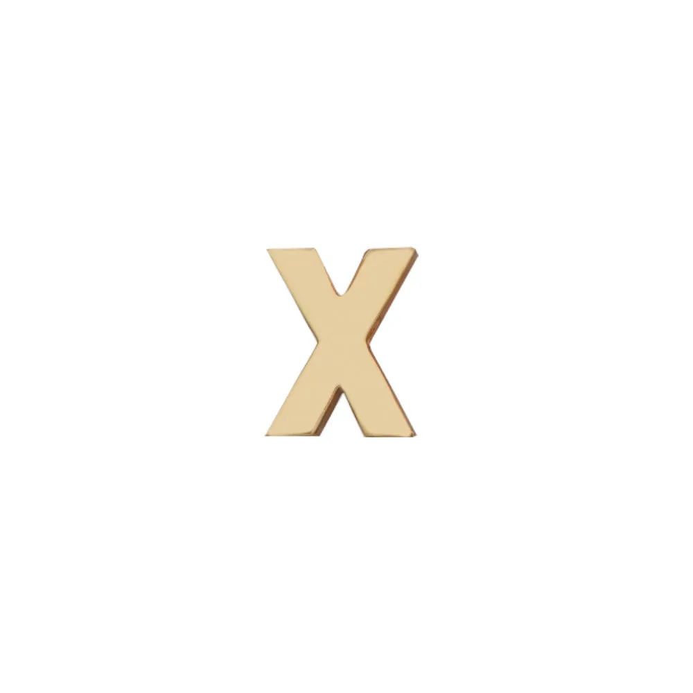 14k Skinny X (plain)