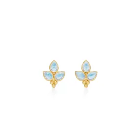 18K Foglia Trio Earrings