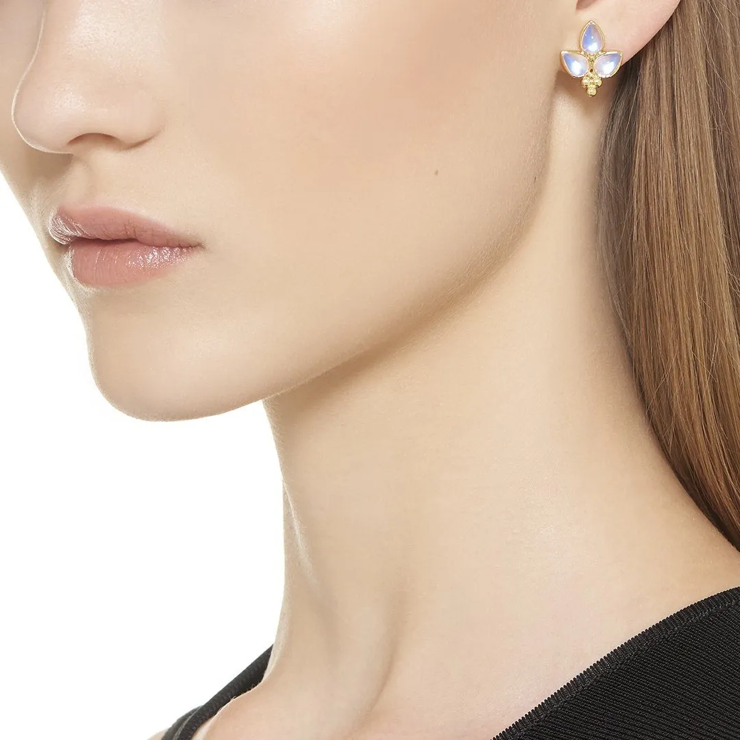 18K Foglia Trio Earrings