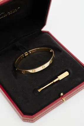 18K Gold Cartier Love Bangle