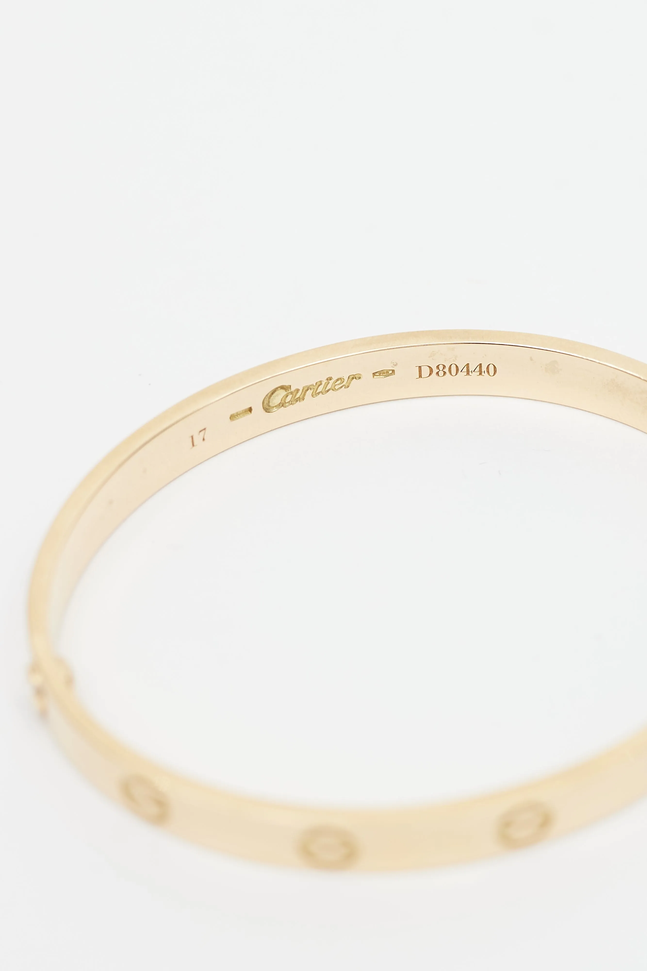 18K Gold Cartier Love Bangle