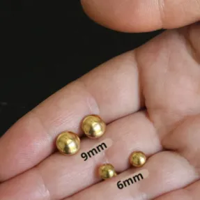 18K Gold-Filled Tiny Dot Stud Earrings