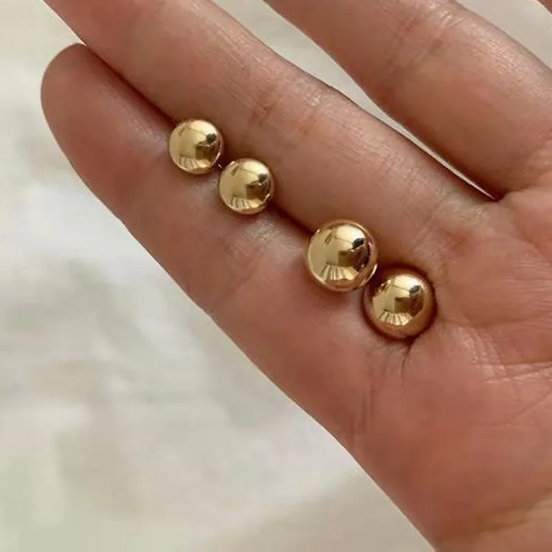 18K Gold-Filled Tiny Dot Stud Earrings