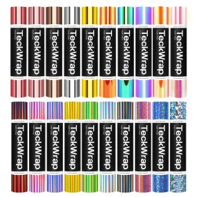 20 Rolls Craft Vinyl Bundle