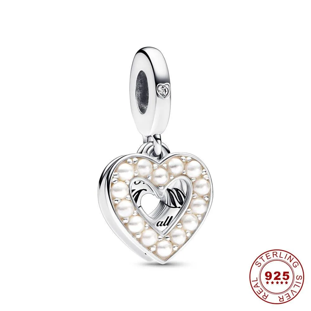 2023 New Summer 925 Sterling Silver Crab Jellyfish Charms