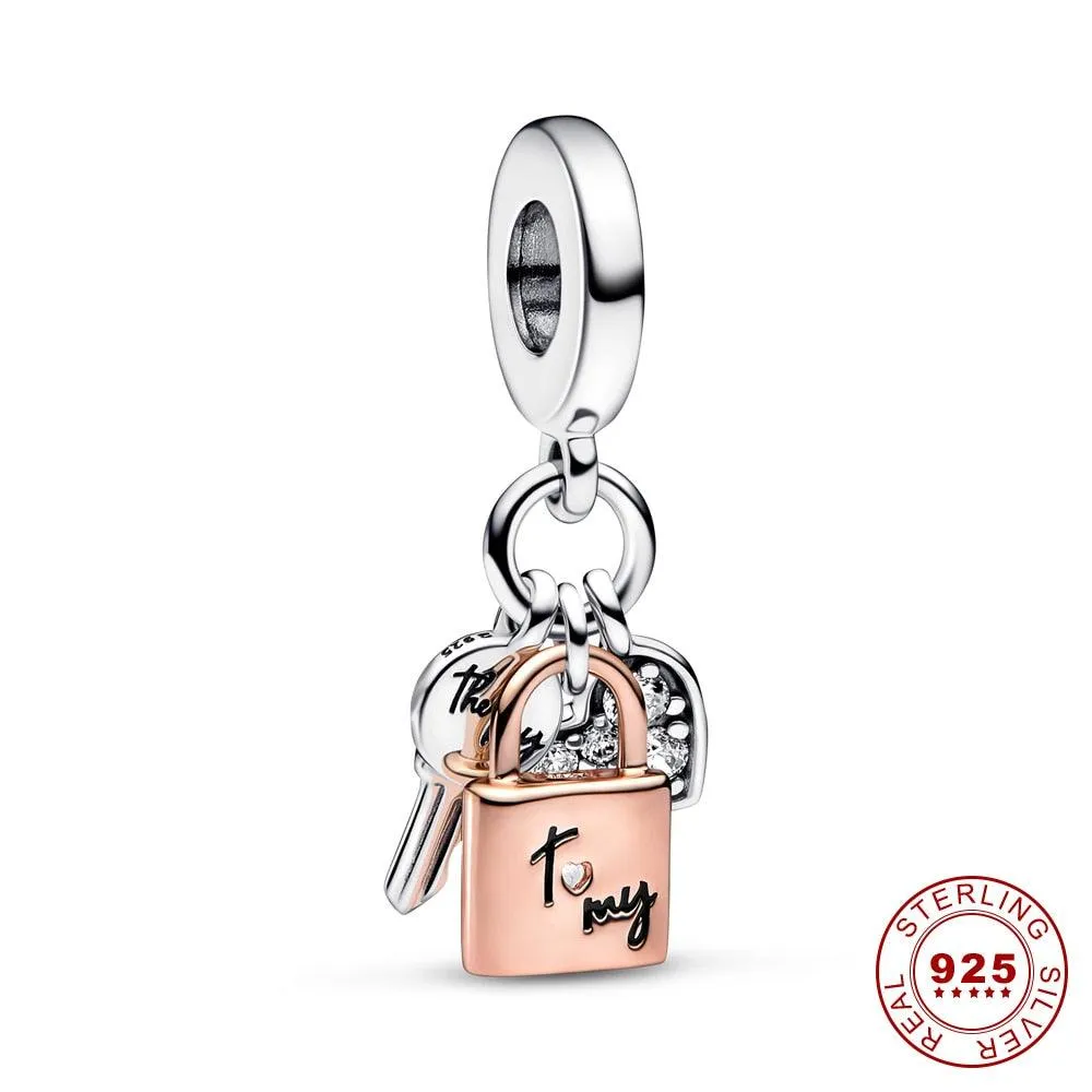 2023 New Summer 925 Sterling Silver Crab Jellyfish Charms