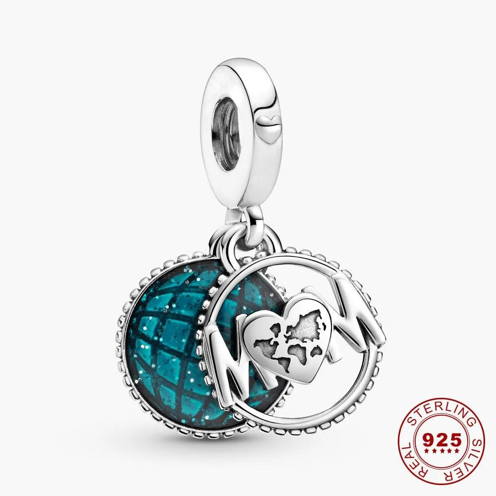 2023 New Summer 925 Sterling Silver Crab Jellyfish Charms
