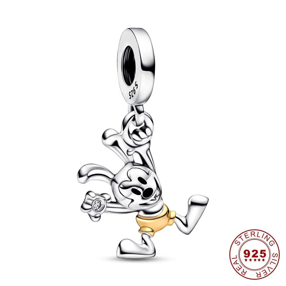 2023 New Summer 925 Sterling Silver Crab Jellyfish Charms