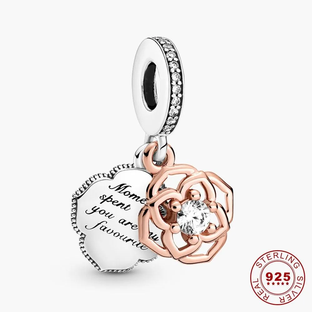 2023 New Summer 925 Sterling Silver Crab Jellyfish Charms