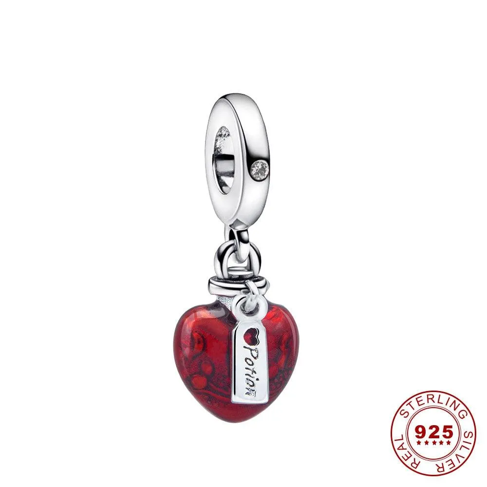 2023 New Summer 925 Sterling Silver Crab Jellyfish Charms