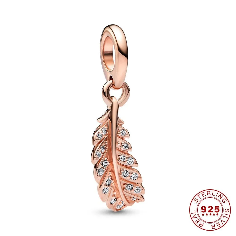 2023 New Summer 925 Sterling Silver Crab Jellyfish Charms