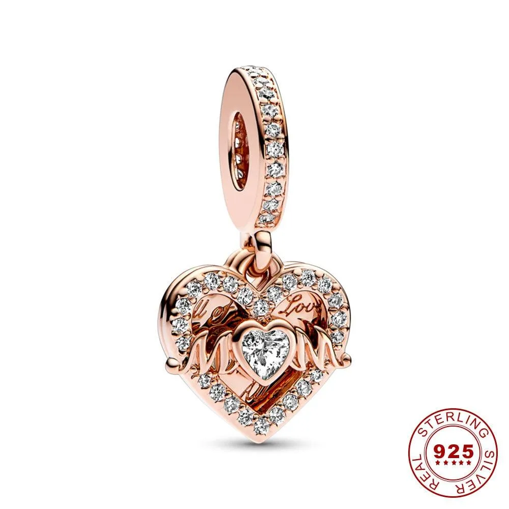 2023 New Summer 925 Sterling Silver Crab Jellyfish Charms