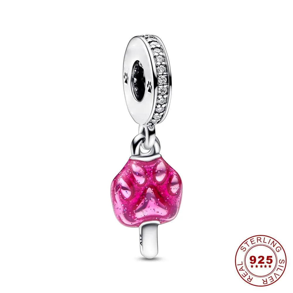 2023 New Summer 925 Sterling Silver Crab Jellyfish Charms