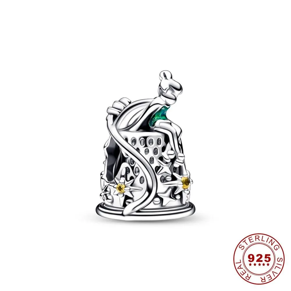2023 New Summer 925 Sterling Silver Crab Jellyfish Charms