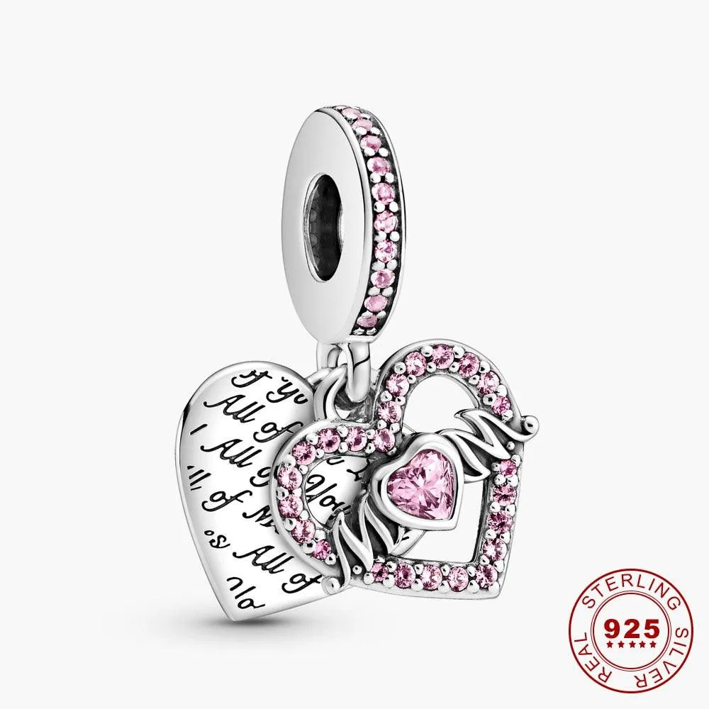 2023 New Summer 925 Sterling Silver Crab Jellyfish Charms