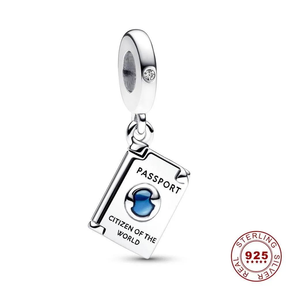 2023 New Summer 925 Sterling Silver Crab Jellyfish Charms