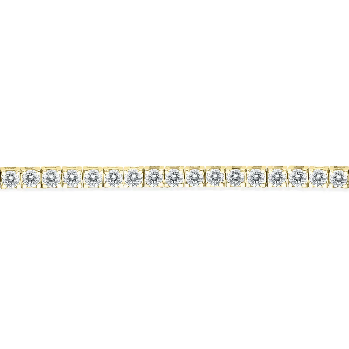 6 Carat Tw Diamond Tennis Bracelet In 14K Yellow Gold