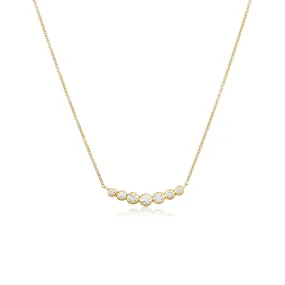 7 Diamond Bubble Necklace