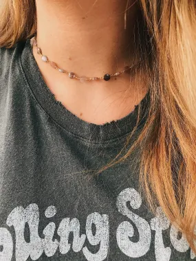 Addison // Gold Gemstone
