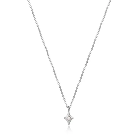 Ania Haie Silver Star Opal Pendant Necklace