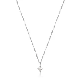 Ania Haie Silver Star Opal Pendant Necklace