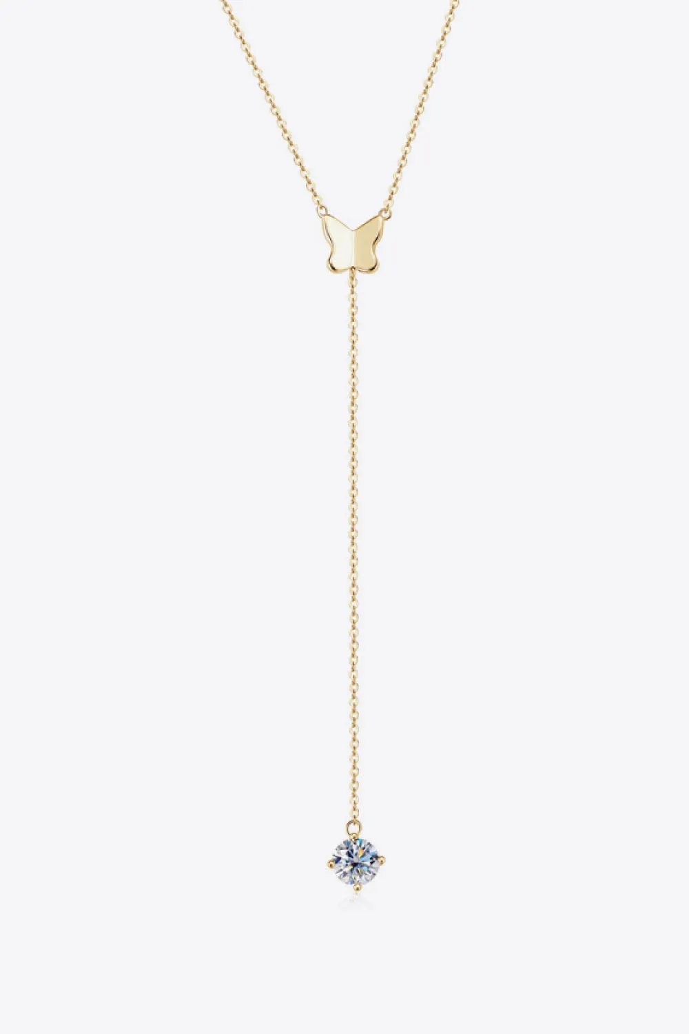 *APP EXCLUSIVE* 1 Carat Moissanite 925 Sterling Silver Necklace