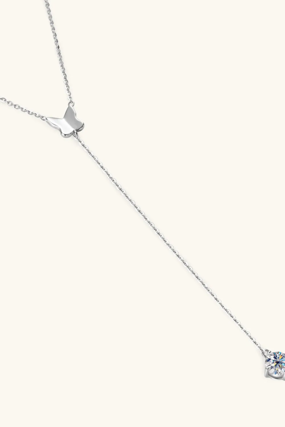 *APP EXCLUSIVE* 1 Carat Moissanite 925 Sterling Silver Necklace