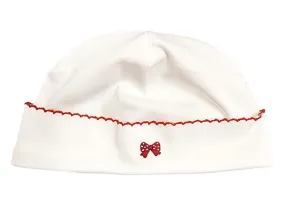Baby Girl's "Christmas Reindeer" Pima Cotton Hat