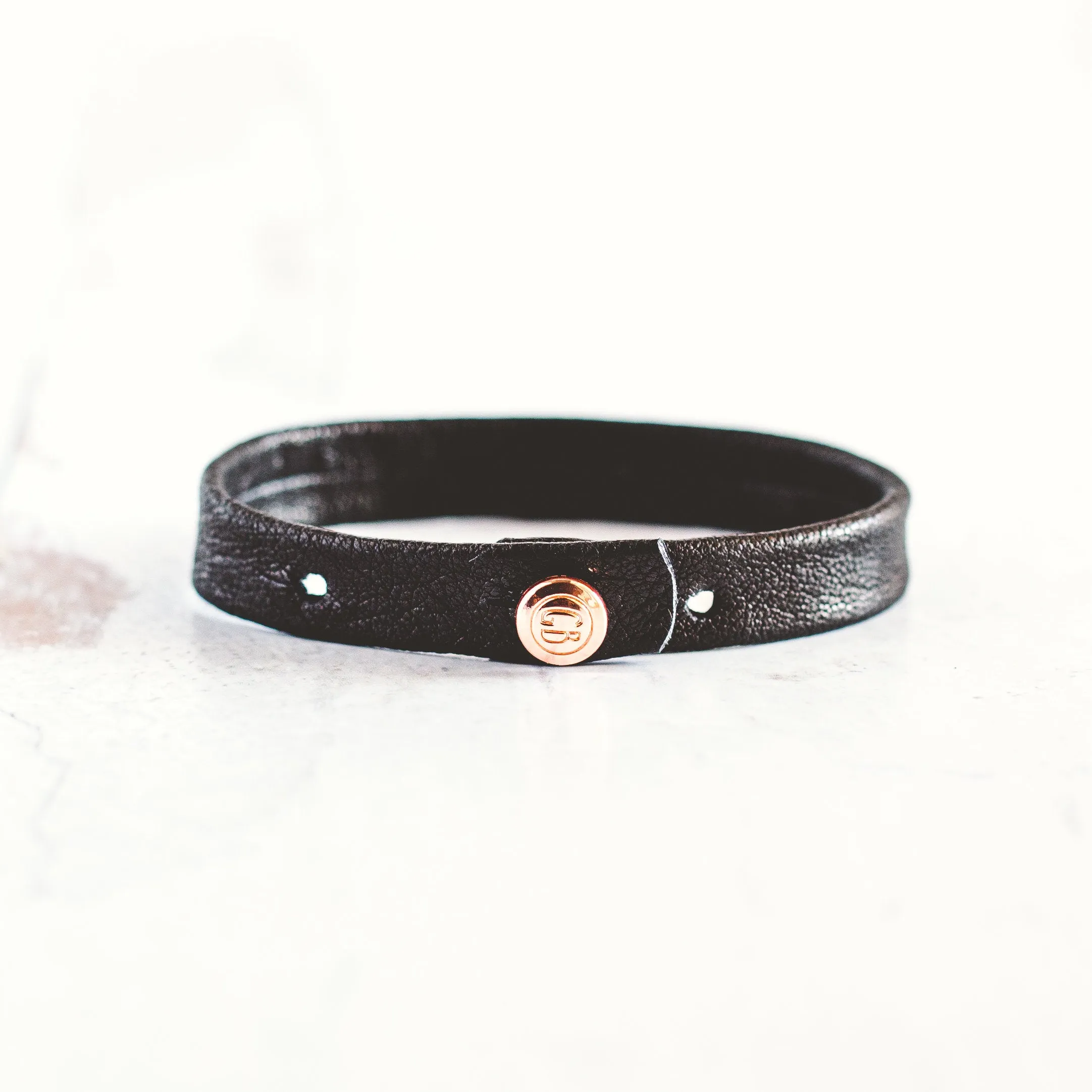 Be the Light Bracelet - Rose Gold - Aquamarine - Limited Edition