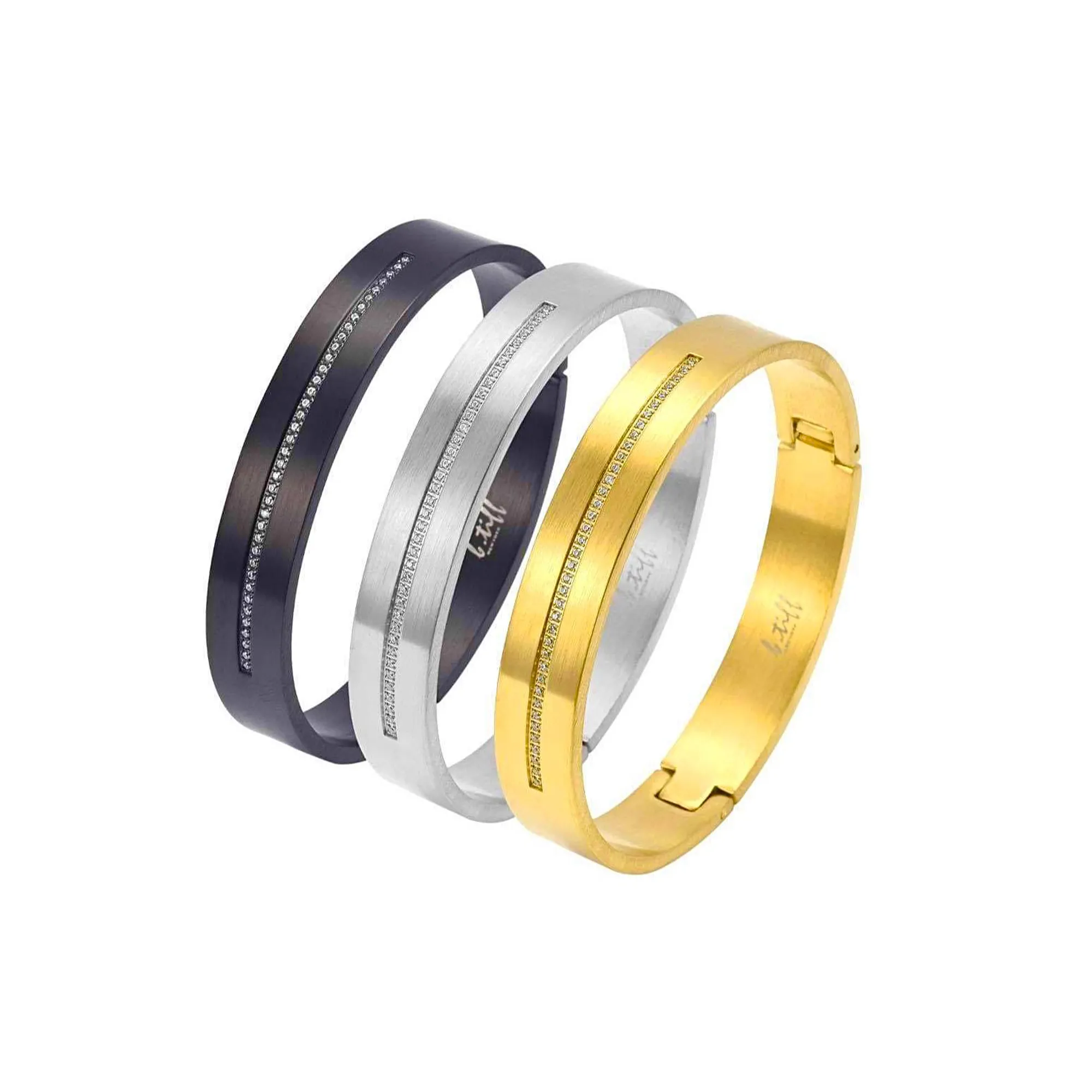 BG1212W B.Tiff Eternity 38 Bangle Bracelet