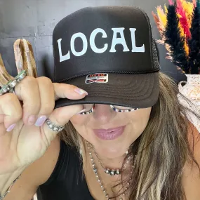 Black & White Local Trucker Hat