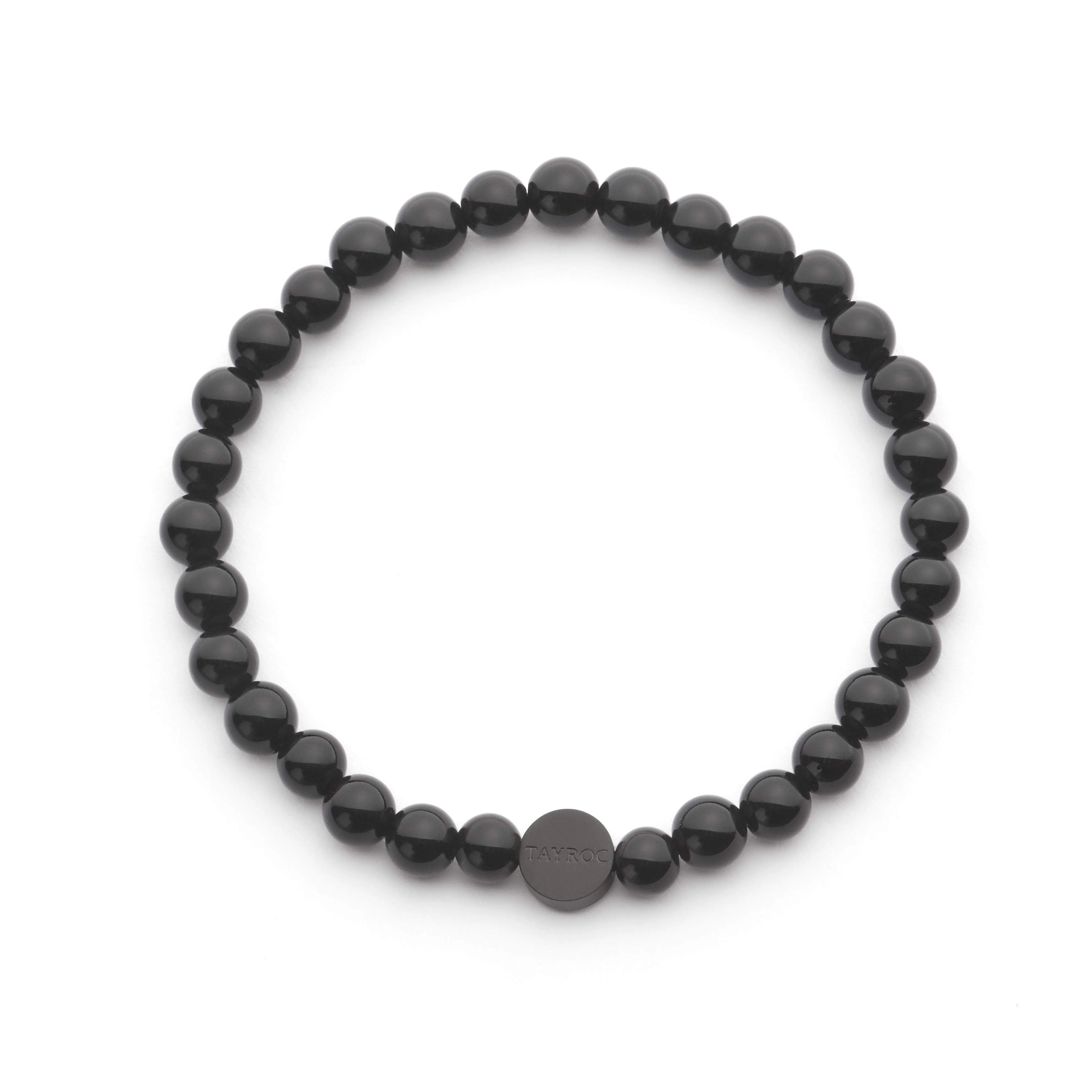 Black Onyx Semi-Precious Stone Bracelet