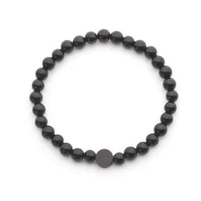 Black Onyx Semi-Precious Stone Bracelet