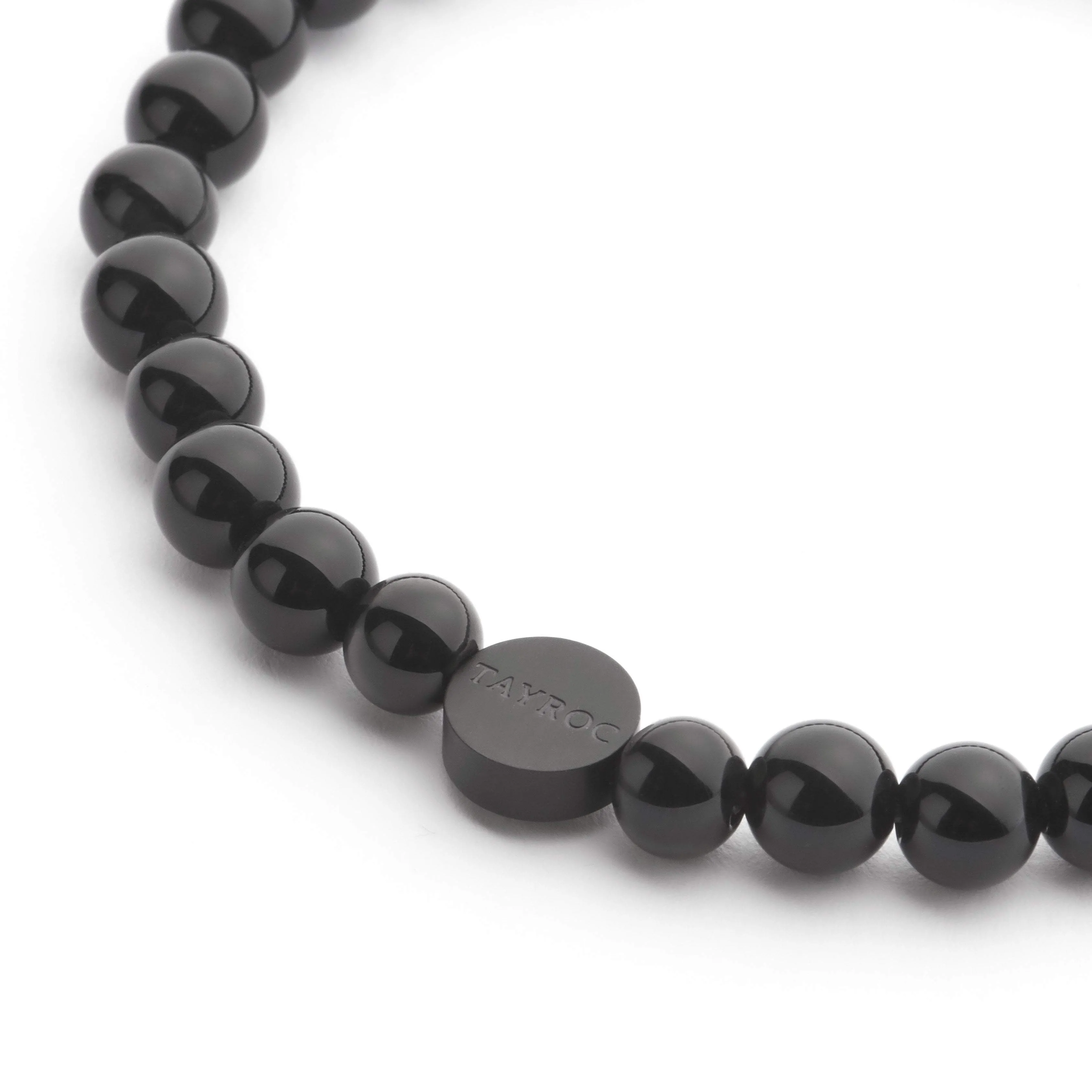 Black Onyx Semi-Precious Stone Bracelet