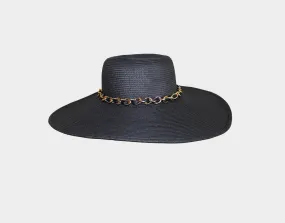 Black Resort Hat - The Cannes Hat