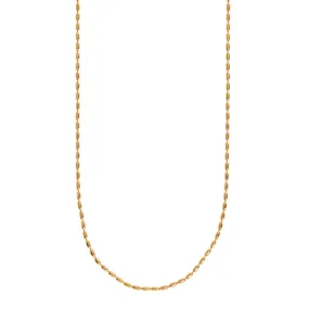 Braven - Beaded Chain Necklace Stainless Steel