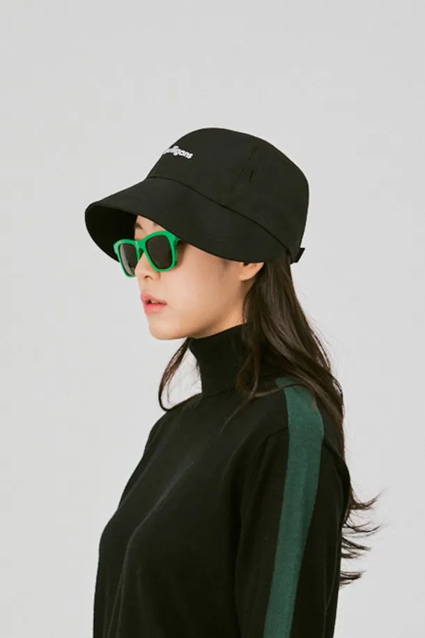 bucket hat with sunglasses slot