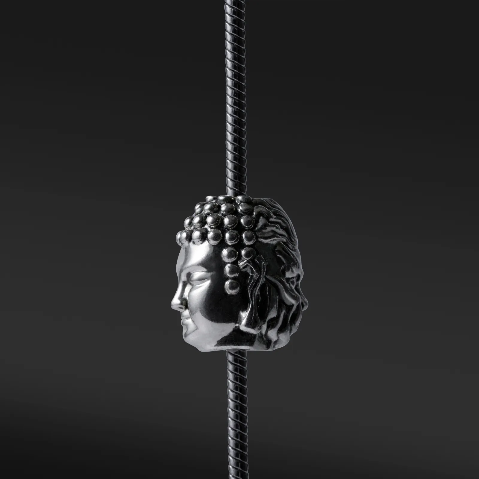 Buddha Necklace with Snake Chain