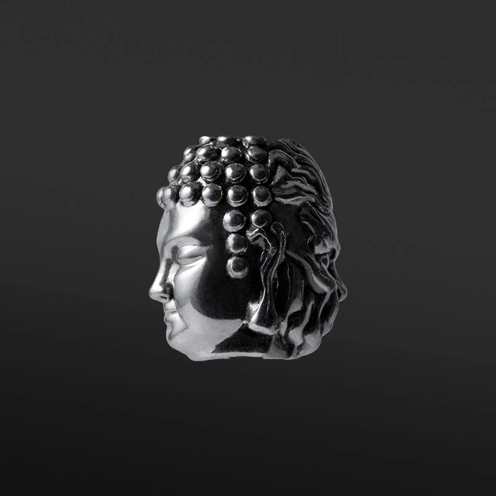 Buddha Necklace with Snake Chain