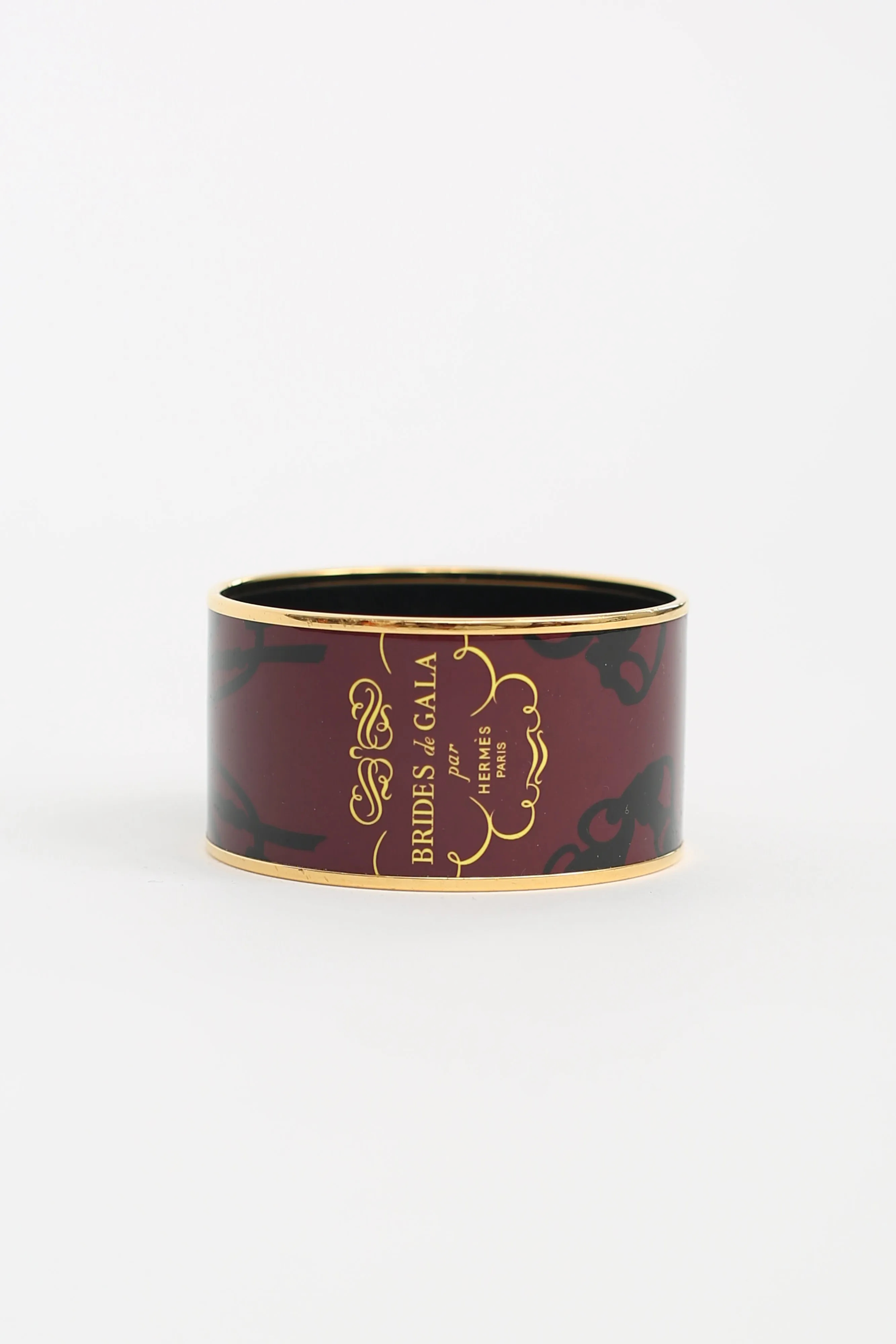 Burgundy Brides de Gala Tattoo Extra Wide Bangle