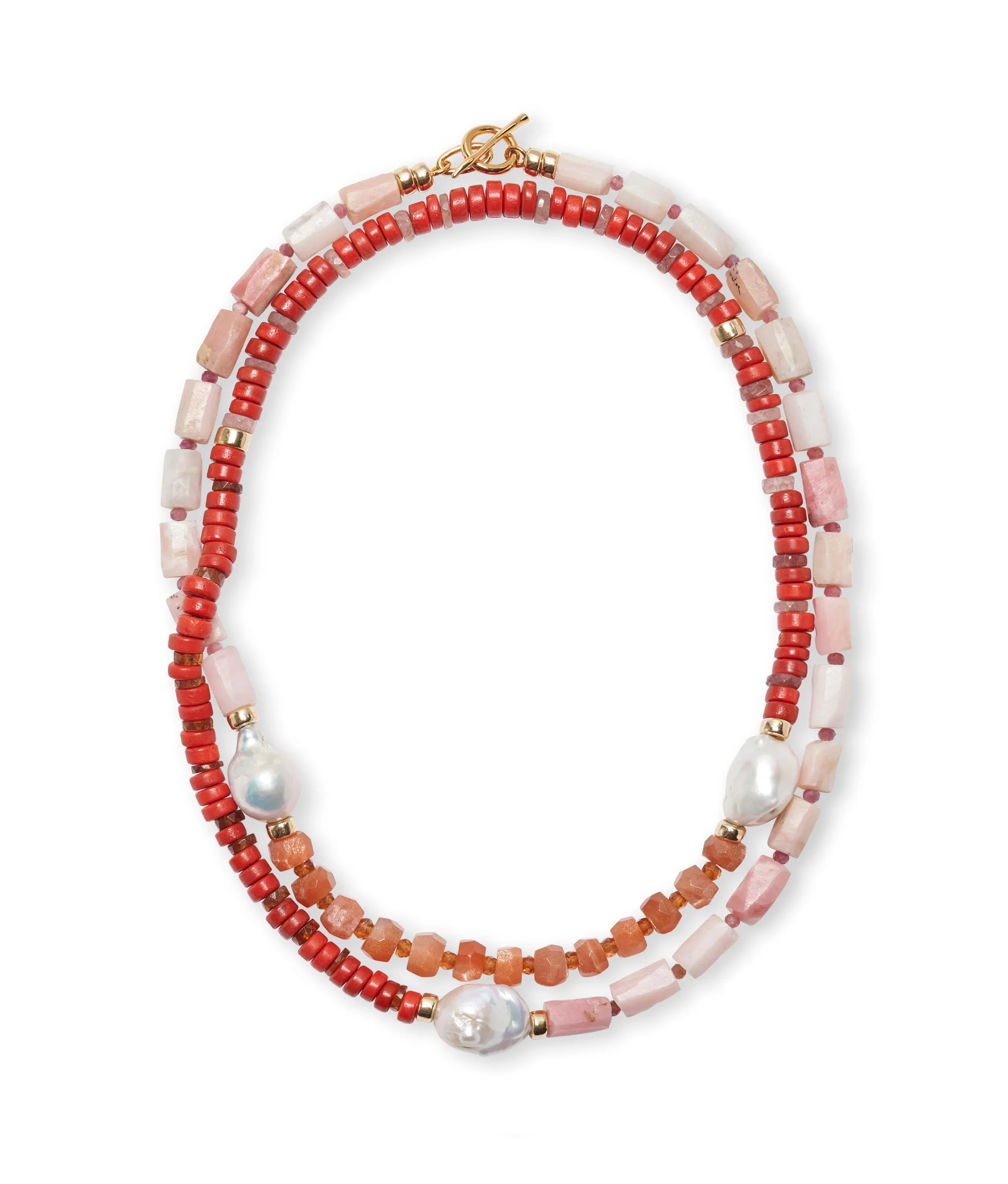 Cabana Necklace in Panama Pink