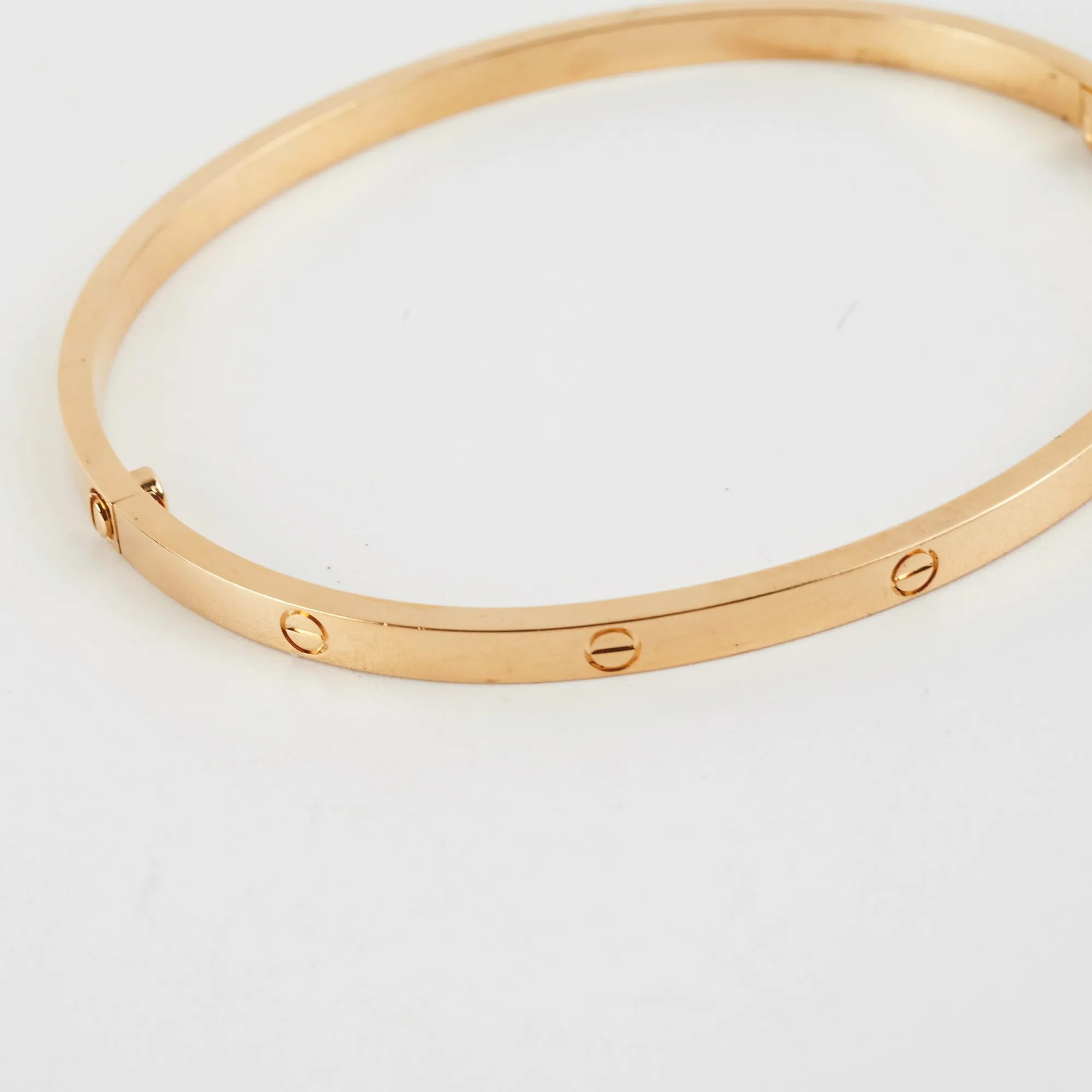 Cartier Small Model Love Bracelet Size 19