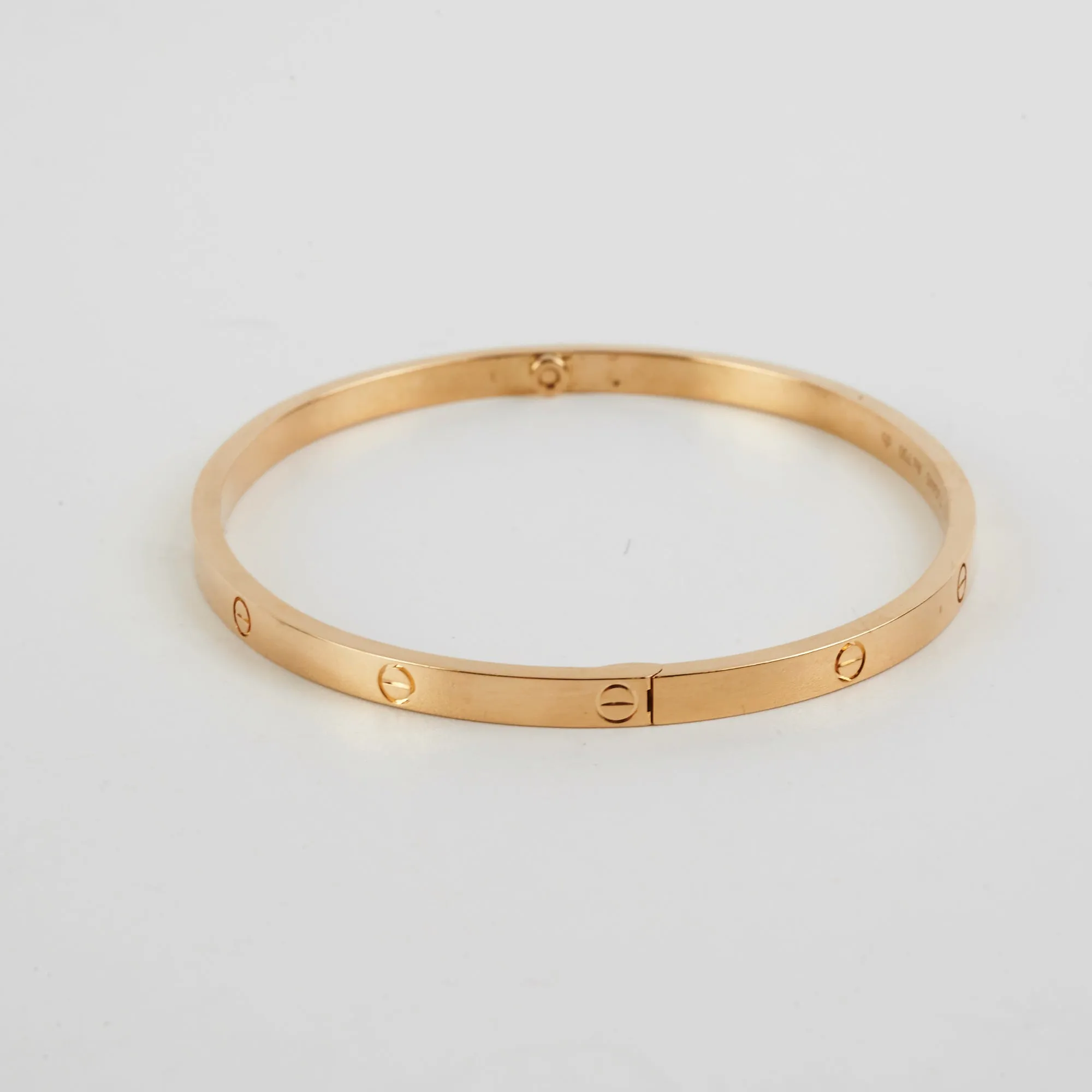 Cartier Small Model Love Bracelet Size 19