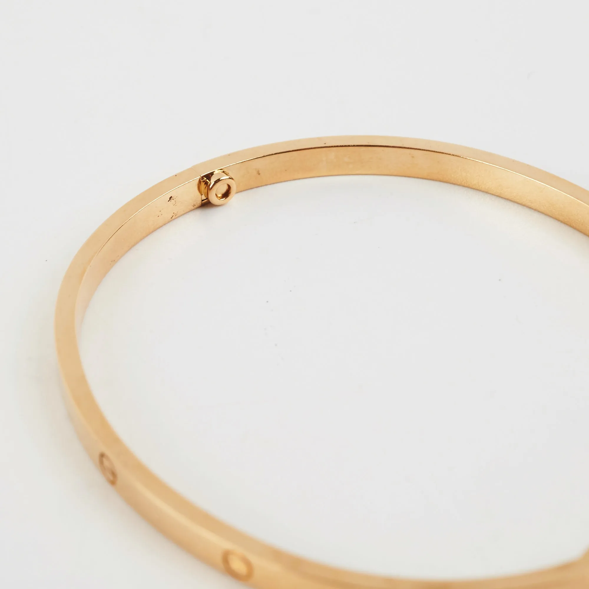 Cartier Small Model Love Bracelet Size 19