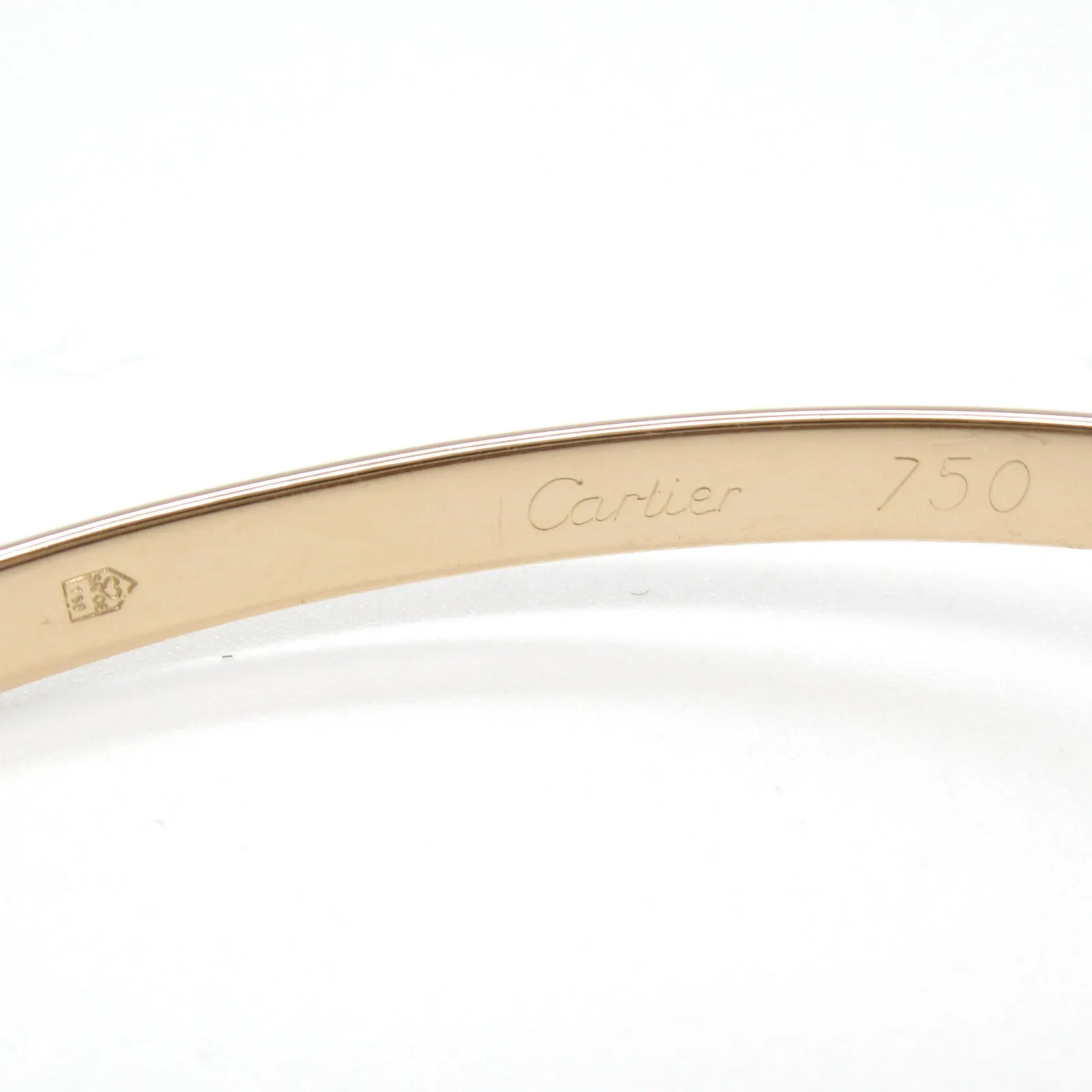 Cartier Trinity Bangle K18 Gold