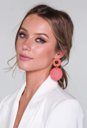 Coral Earrings