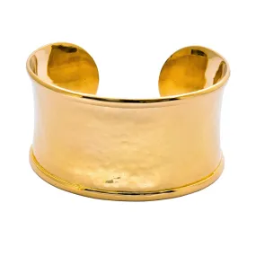 CUFF BANGLE- PLAIN GOLD