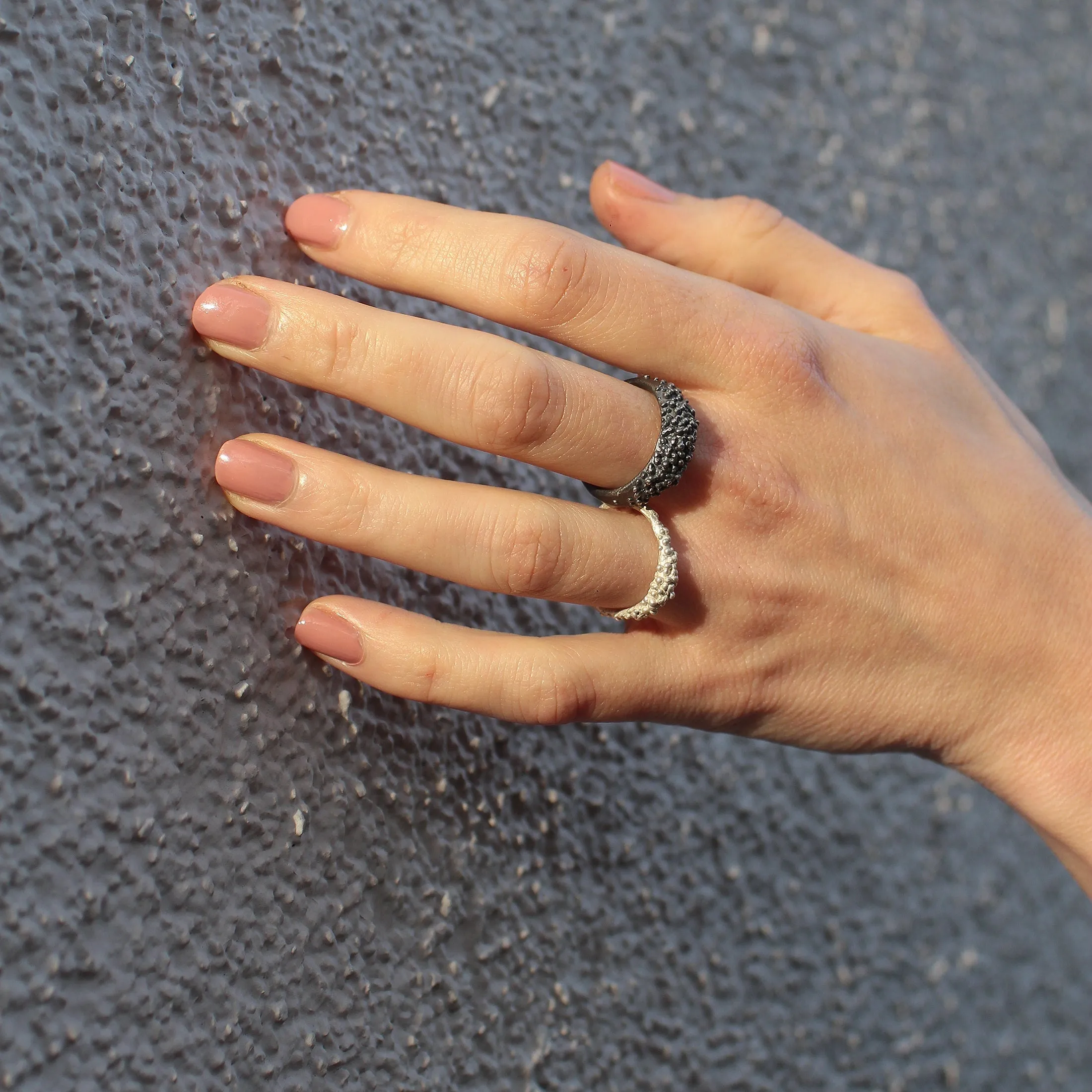 Dark Textured Ring